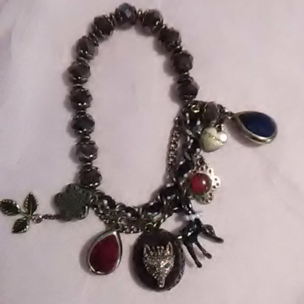 Unique Betsey Johnson Fox bracelet